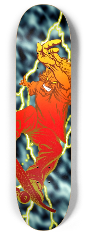 angry ollie 8 Inch Skateboard Deck