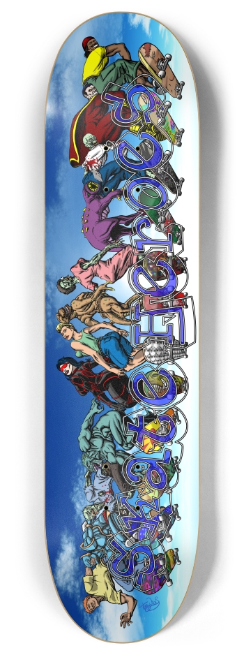 skate heroes 8 Inch Skateboard Deck