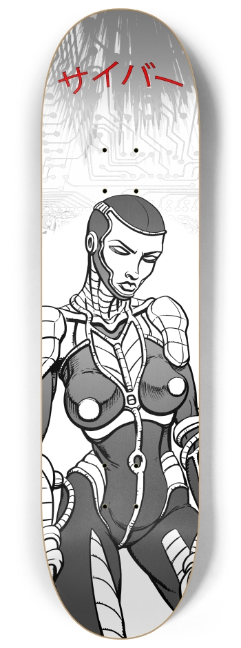 cyber 8-1/4 Skateboard Deck