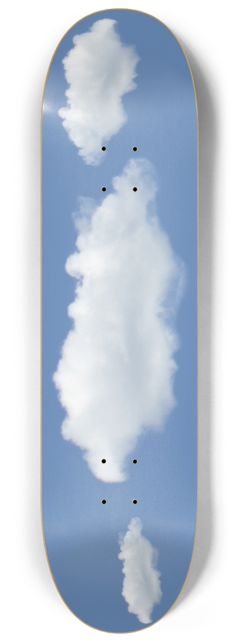 Clouds 8-1/4 Skateboard Deck