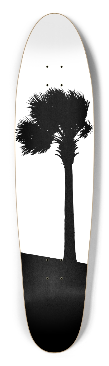 Palm Tree Longboard Shape