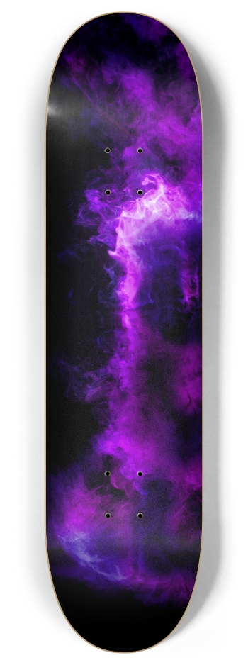 Purple Smoke 8 Inch Skateboard Deck