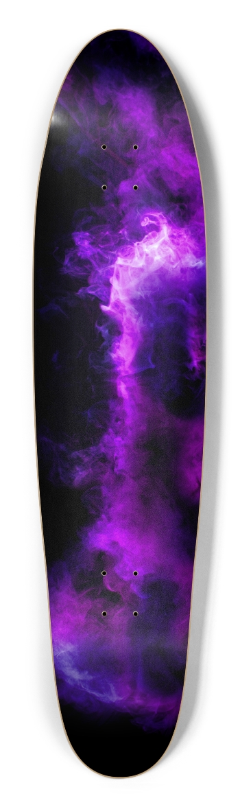 Purple Smoke Longboard Shape