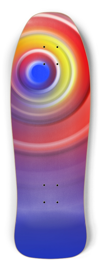 Red and Blue Spiral Shredder Shape