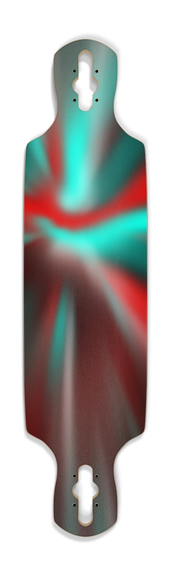 Red and Cyan Spiral