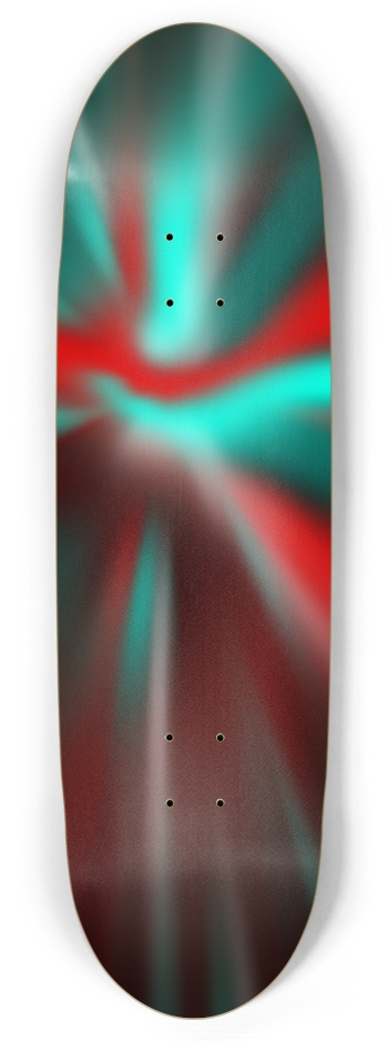 Red and Cyan Spiral