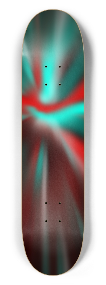 Red and Cyan Spiral