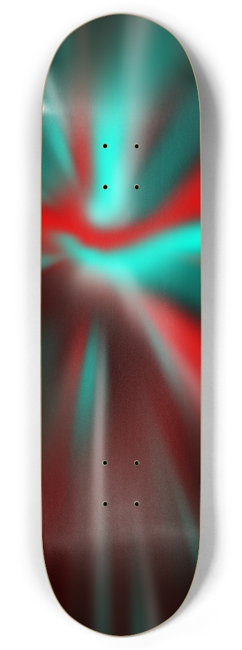 Red and Cyan Spiral
