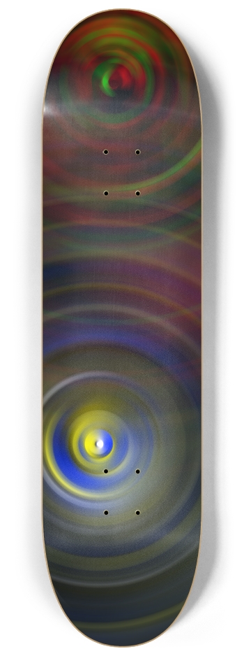 Spiral Universes 8-1/4 Skateboard Deck