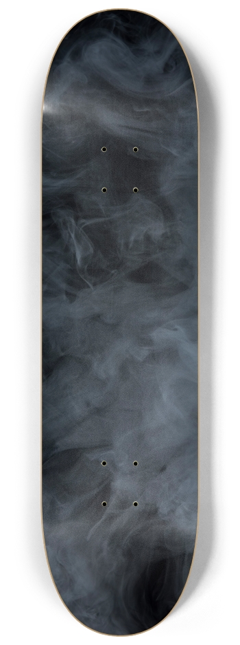 White Smoke 8-1/4 Skateboard Deck