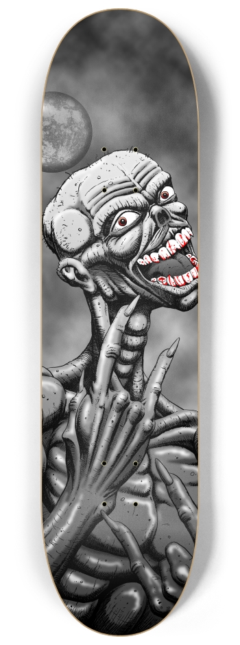 zombie 8-1/4 Skateboard Deck