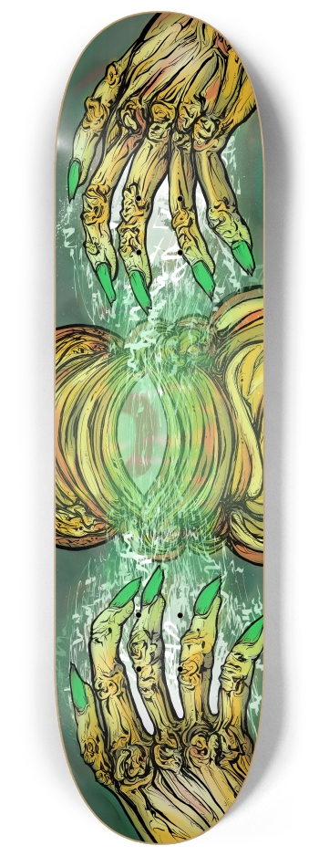 blood vision electric 8-1/4 Skateboard Deck