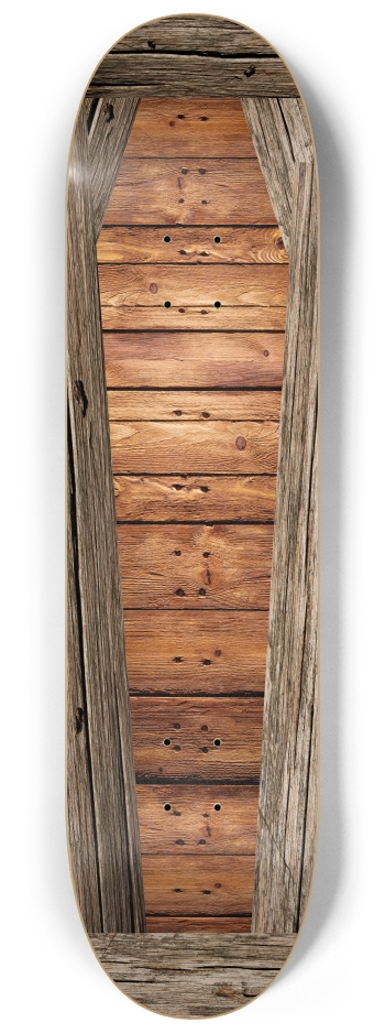 Coffined 8-1/4 Skateboard Deck