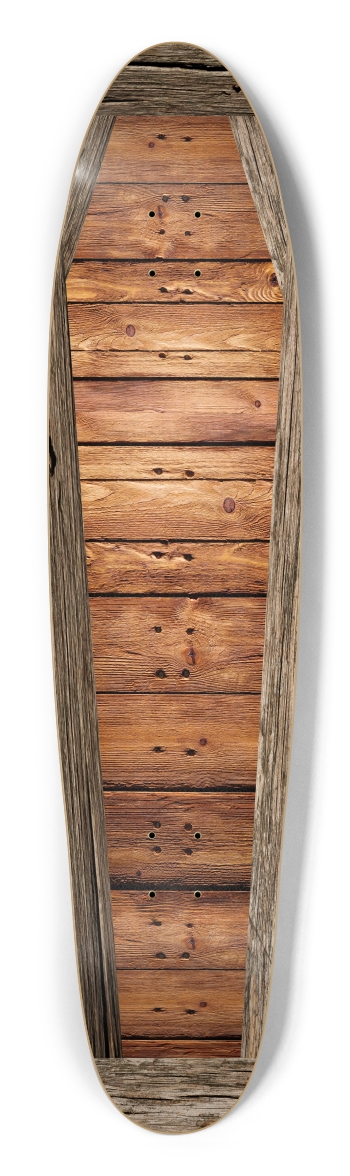 Coffined Longboard Shape