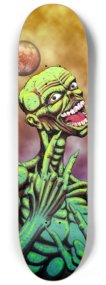 green zombie 8-1/4 Skateboard Deck