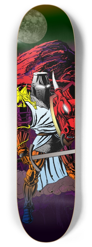 dragon knight 8 Inch Skateboard Deck