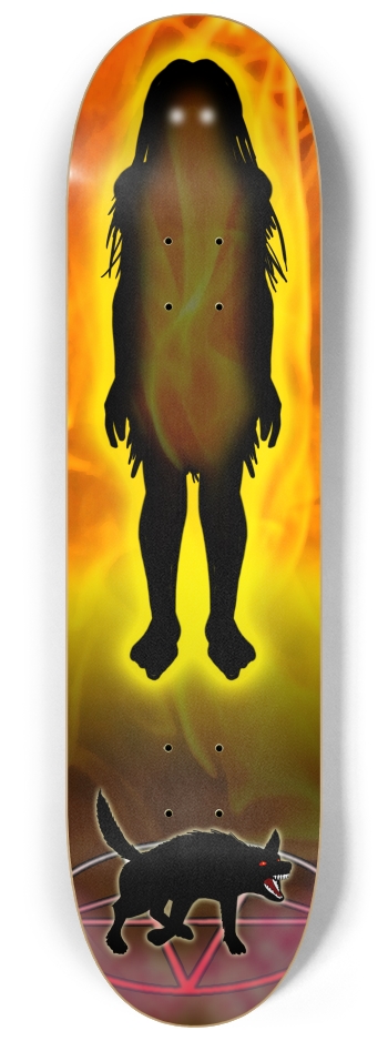 fire witch 8-1/4 Skateboard Deck