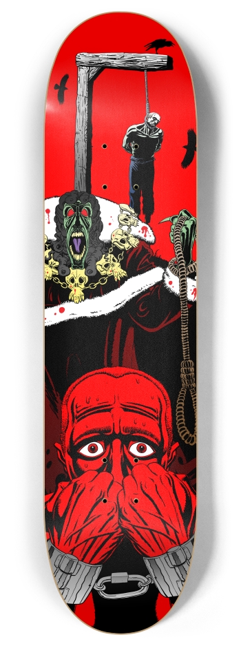 hangman 8 Inch Skateboard Deck