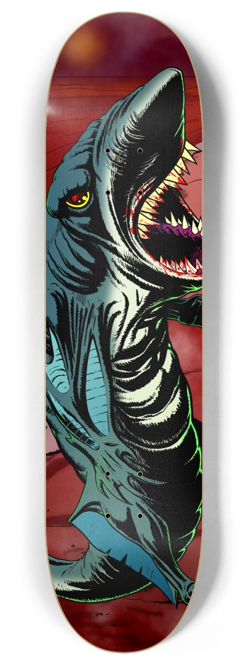 wereshark 8 Inch Skateboard Deck