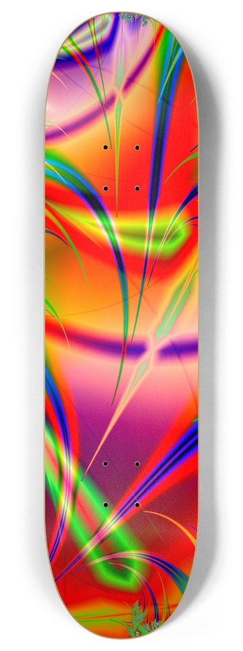 Vibrant Colors 8 Inch Skateboard Deck