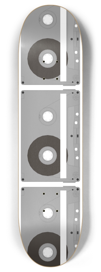 Cassette Tape 8 Inch Skateboard Deck