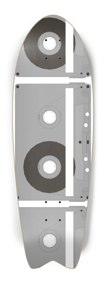 Cassette Tape Fish Tail