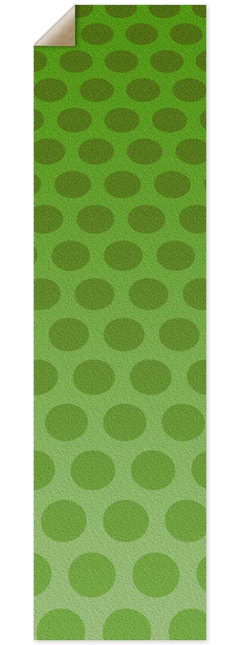 Green Dots 9 x 33 Inch Griptape