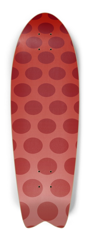 Red Dots Fish Tail