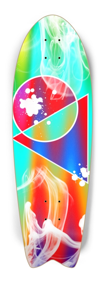 Trippy Shapes Fish Tail