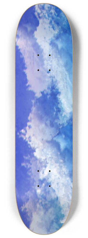 Clouds 8-1/4 Skateboard Deck