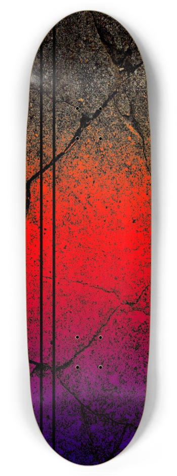 Dark Sunset Football Shape