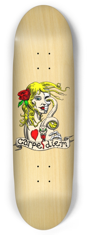 carpe diem Football Shape