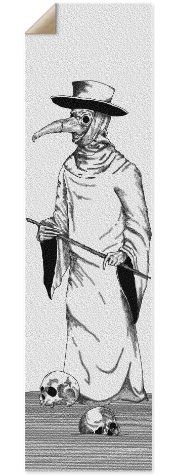 Plague Doctor 9 x 33 Inch Griptape