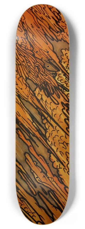 Honey Drizzle 8 Inch Skateboard Deck