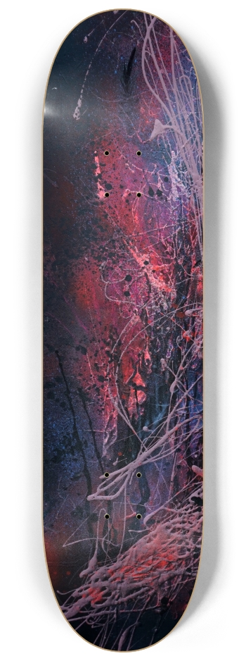Splatter 8-1/4 Skateboard Deck