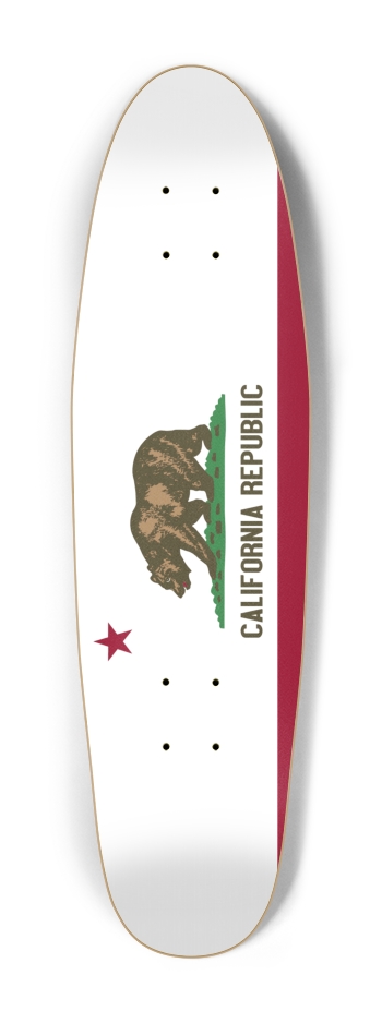 California Flag Cruiser Shape