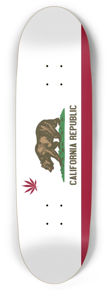 California Weed Football Shape