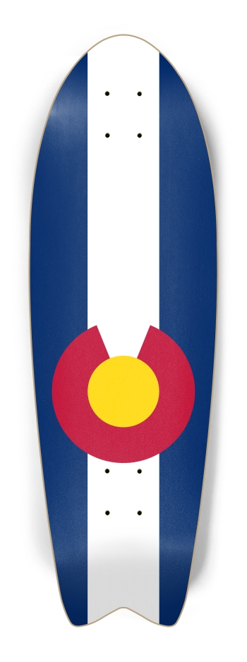 Colorado Flag Fish Tail