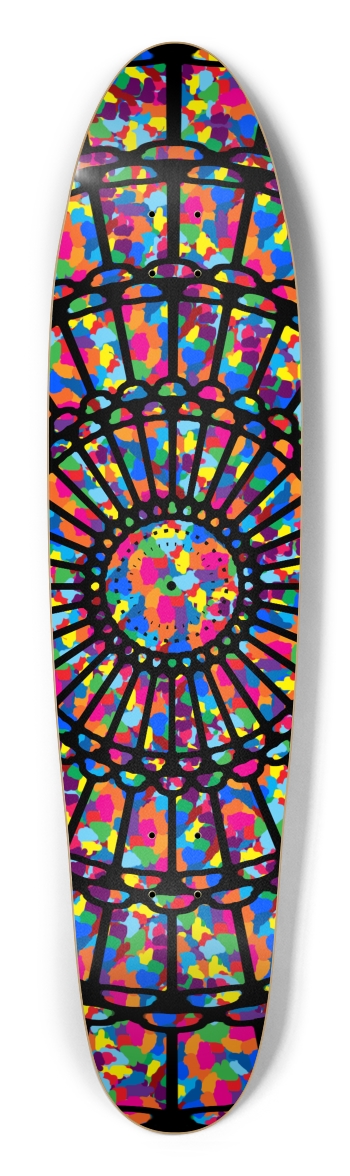 Kaleidoscope 1 Longboard Shape
