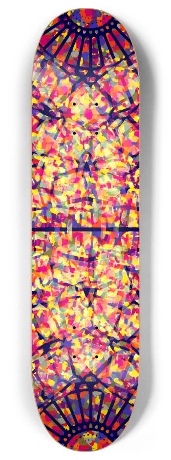 Kaleidoscope 3 8 Inch Skateboard Deck