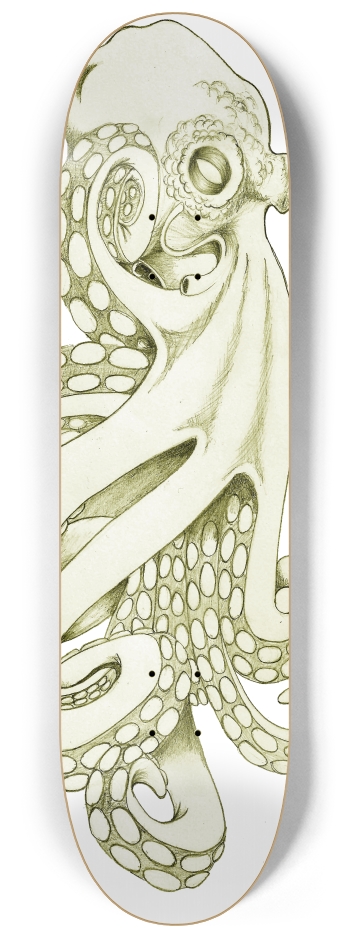 Sea Devil 8-1/4 Skateboard Deck