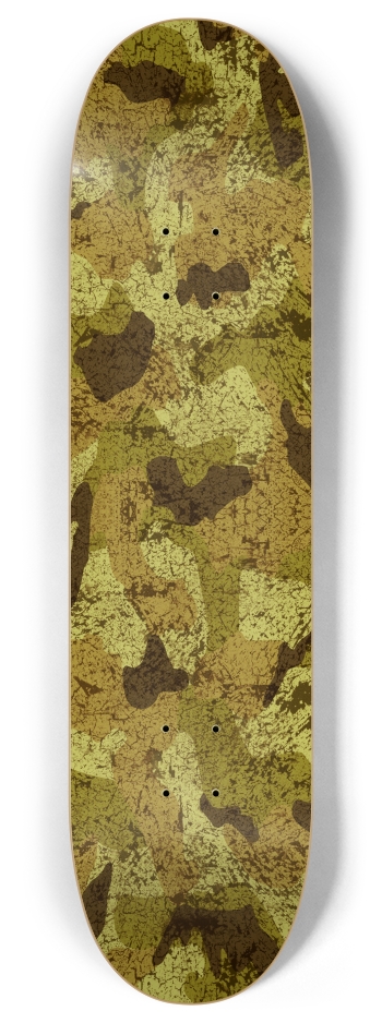QuietYell Camo 08, Jungle 8 Inch Skateboard Deck