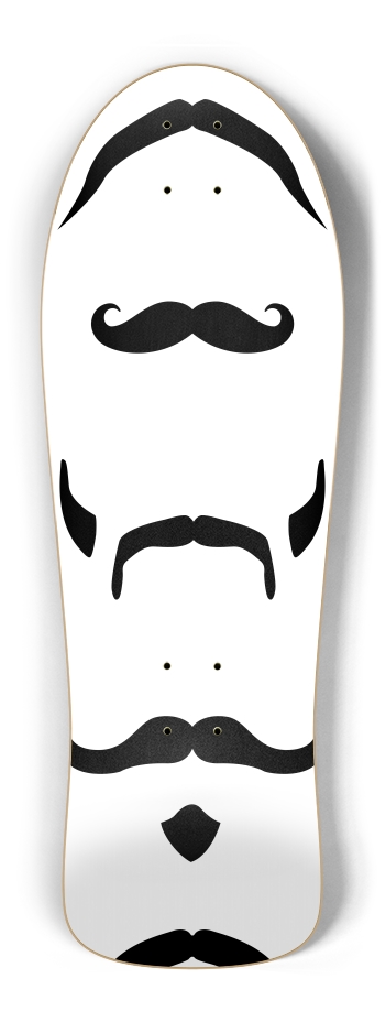 Mustache Old School Shape