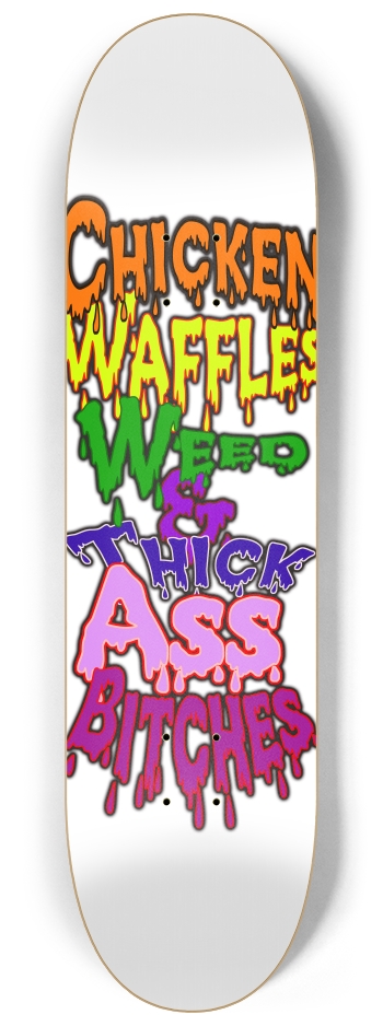Chicken 8-1/4 Skateboard Deck