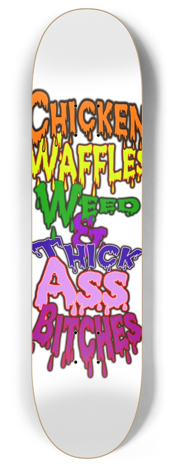 Chicken 8 Inch Skateboard Deck