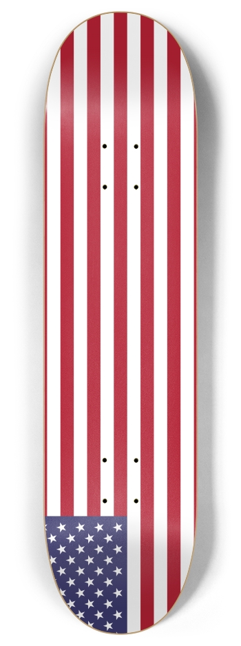 'Merica 8 Inch Skateboard Deck