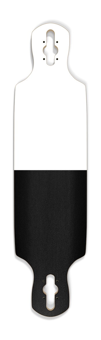 Split half black