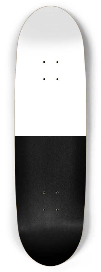 Split half black