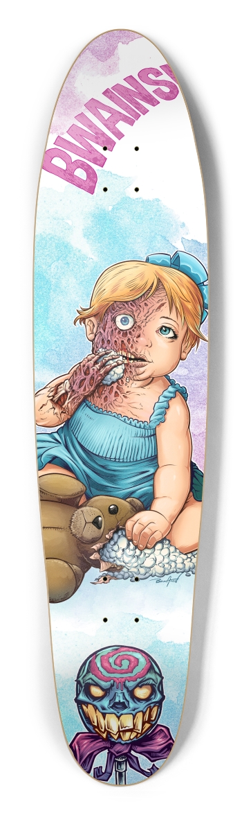 Bwains Longboard Shape