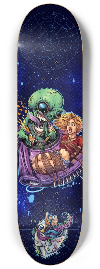 Take Out 8-1/4 Skateboard Deck